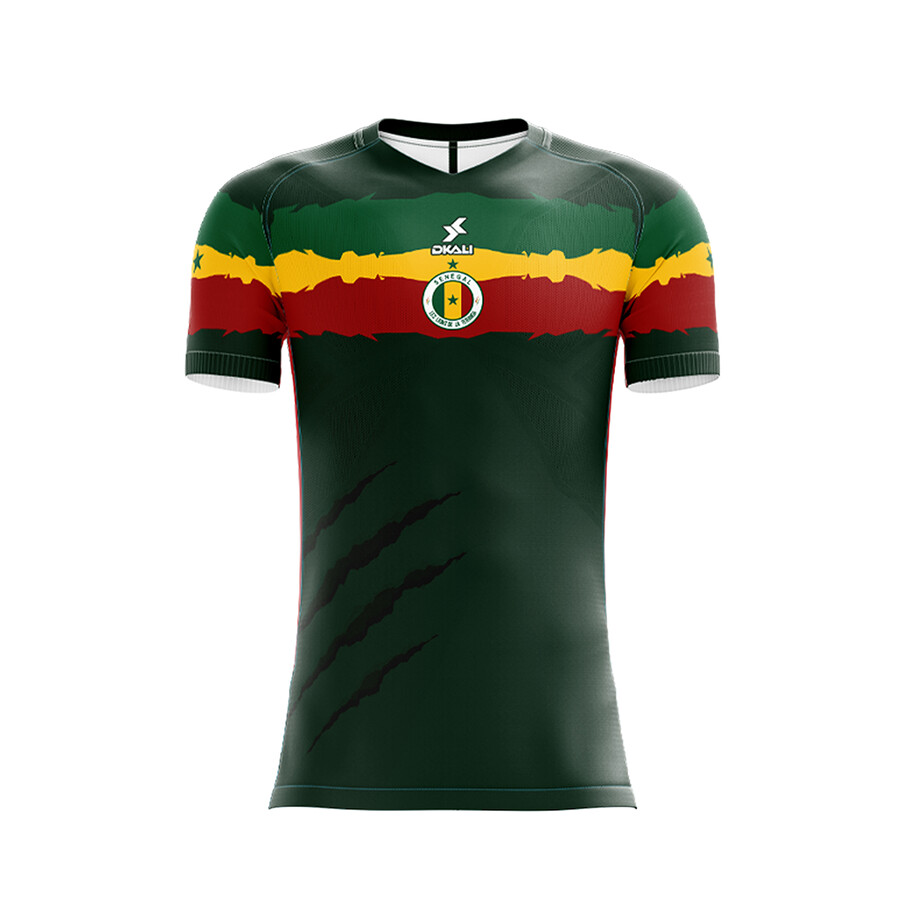 Maillot Dkali Sénégal vert 2022