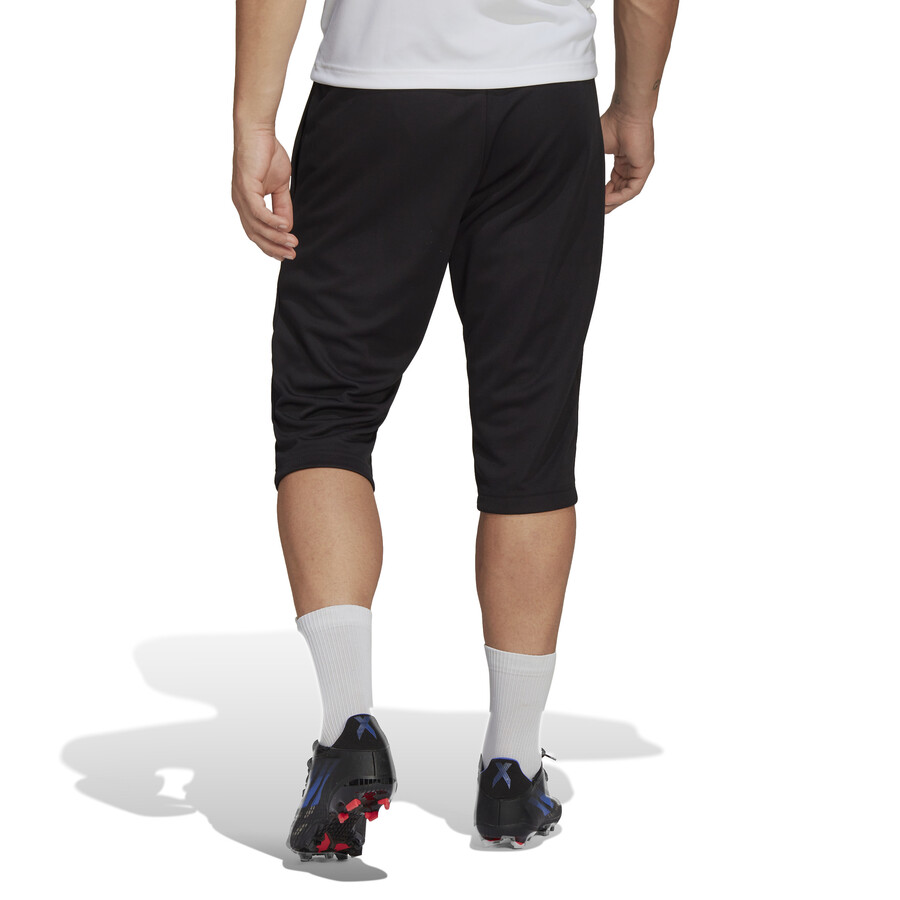 Pantalon survêtement 3/4 adidas noir blanc