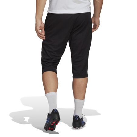 Pantalon survêtement 3/4 adidas noir blanc