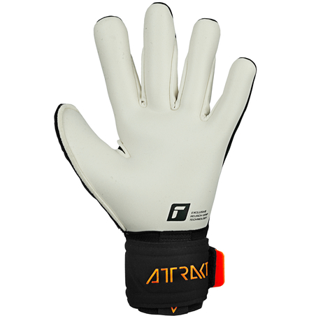 Gants gardien Reusch Attrakt Gold X GORE-TEX INFINIUM™ noir orange
