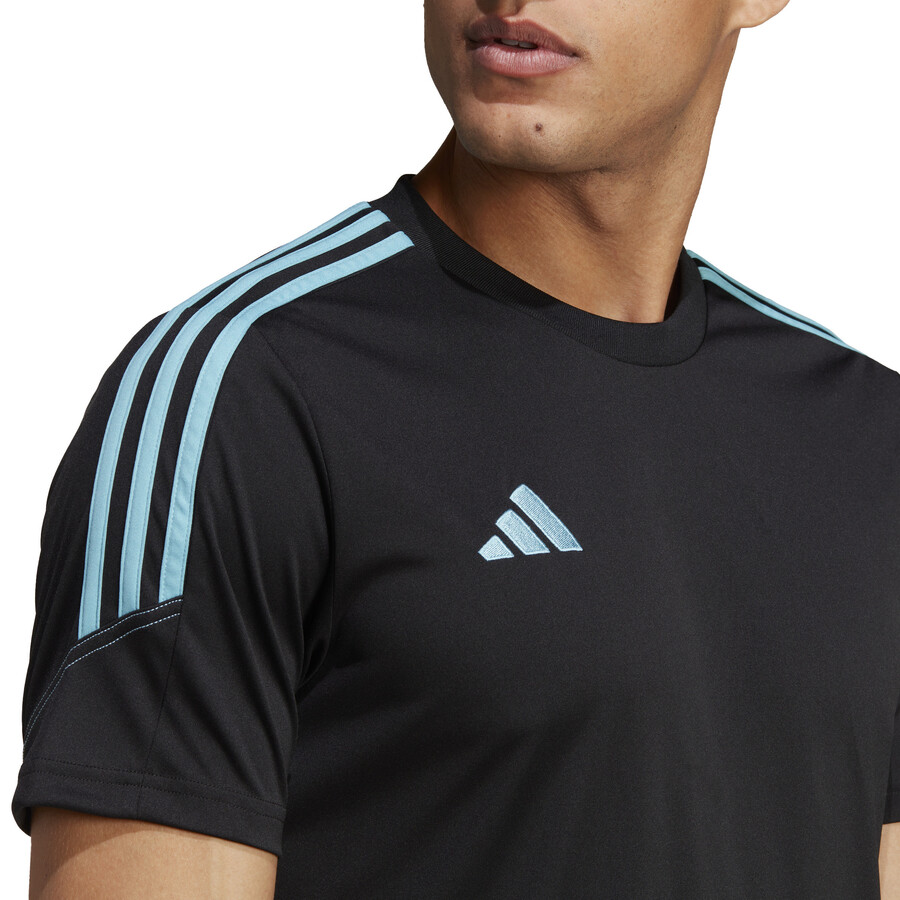 Maillot entraînement adidas Tiro23 noir bleu