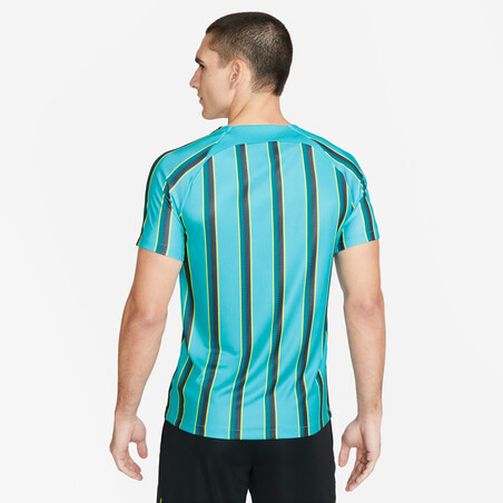 Maillot entraînement Nike Academy Pro bleu jaune