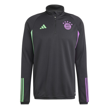 Sweat zippé Bayern Munich noir violet 2023/24