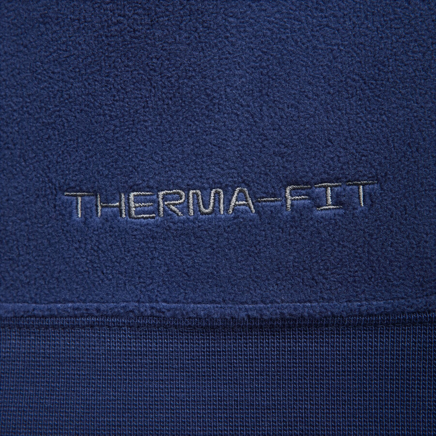 Sweat à capuche Nike Air Polar Fleece bleu