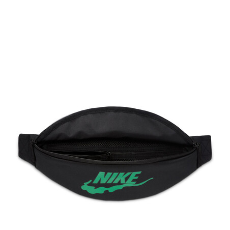 Sacoche banane Nike Heritage noir vert