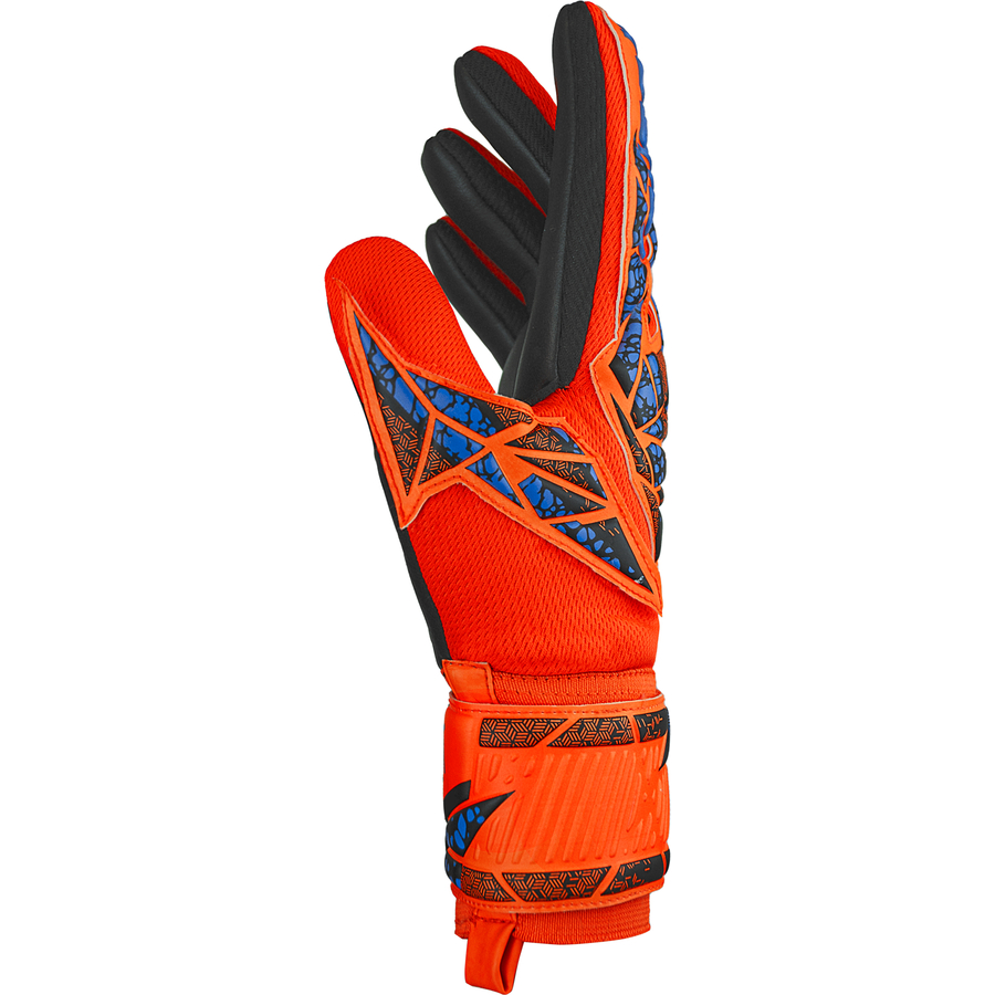Gants gardien Reusch Attrakt Silver NC orange bleu