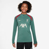 Sweat zippé junior Liverpool vert 2024/25