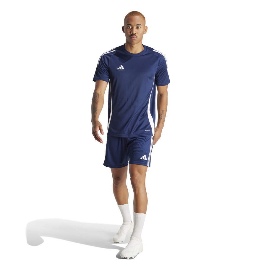 Maillot entraînement adidas Tiro24 bleu foncé