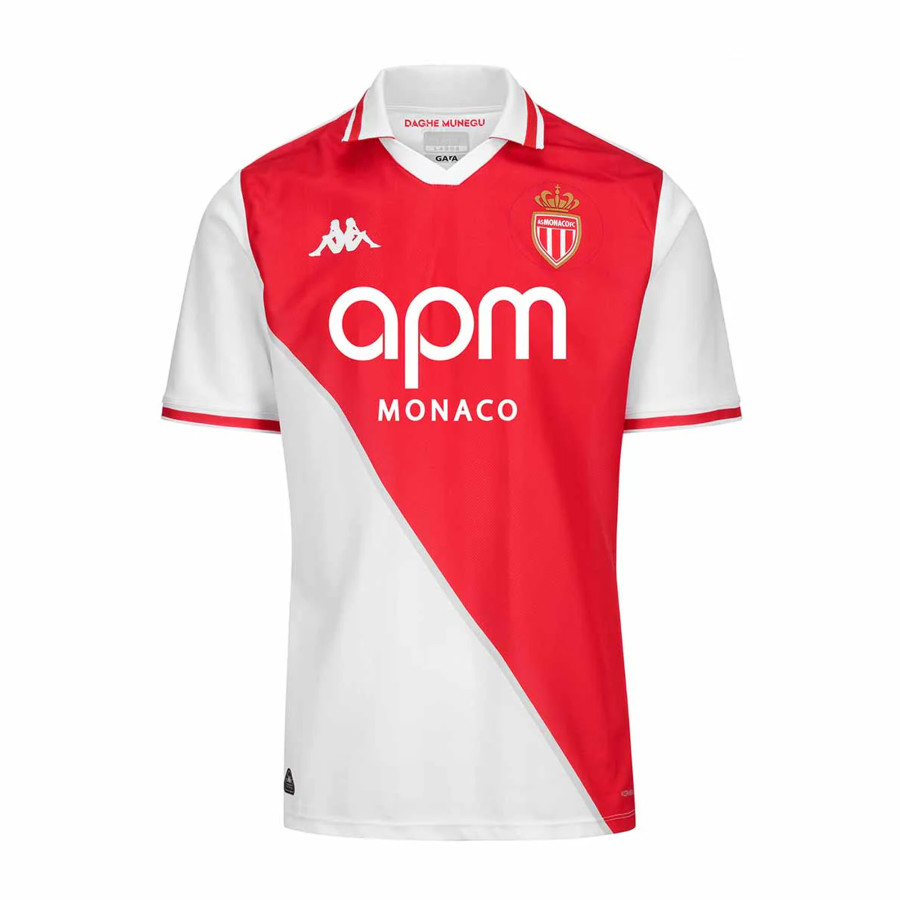 Maillot junior AS Monaco domicile 2024/25