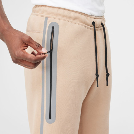 Pantalon survêtement Nike TechFleece Windrunner beige