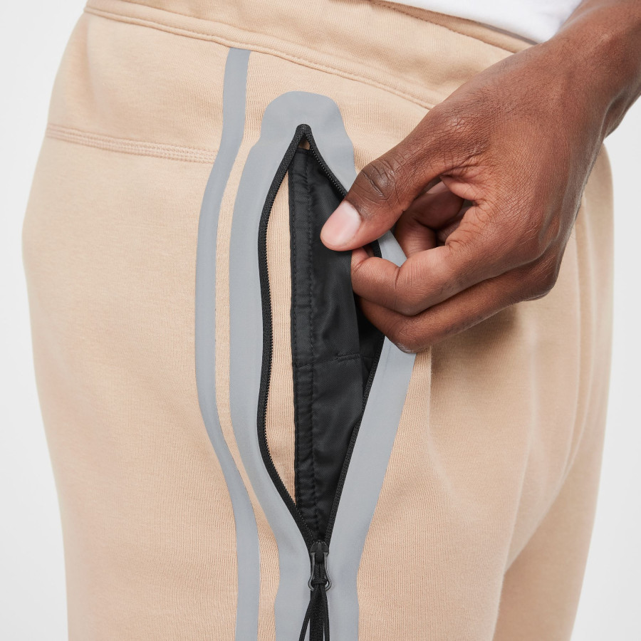 Pantalon survêtement Nike TechFleece Windrunner beige