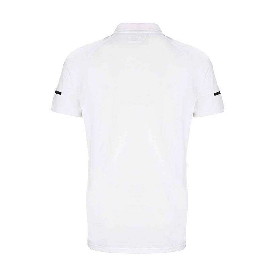 Polo AS Monaco blanc noir 2024/25