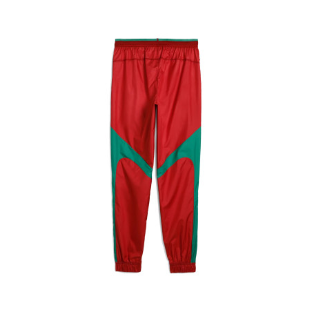 Pantalon survêtement avant match Maroc woven rouge vert 2025