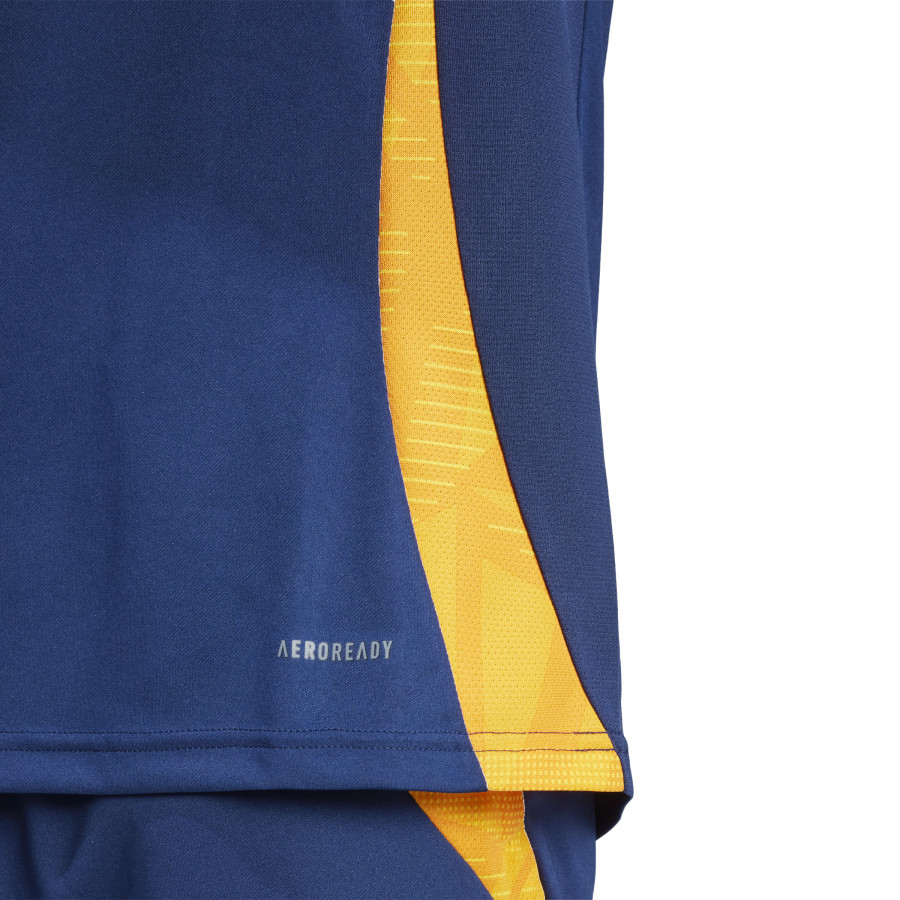 Maillot entraînement Real Madrid bleu jaune 2024/25