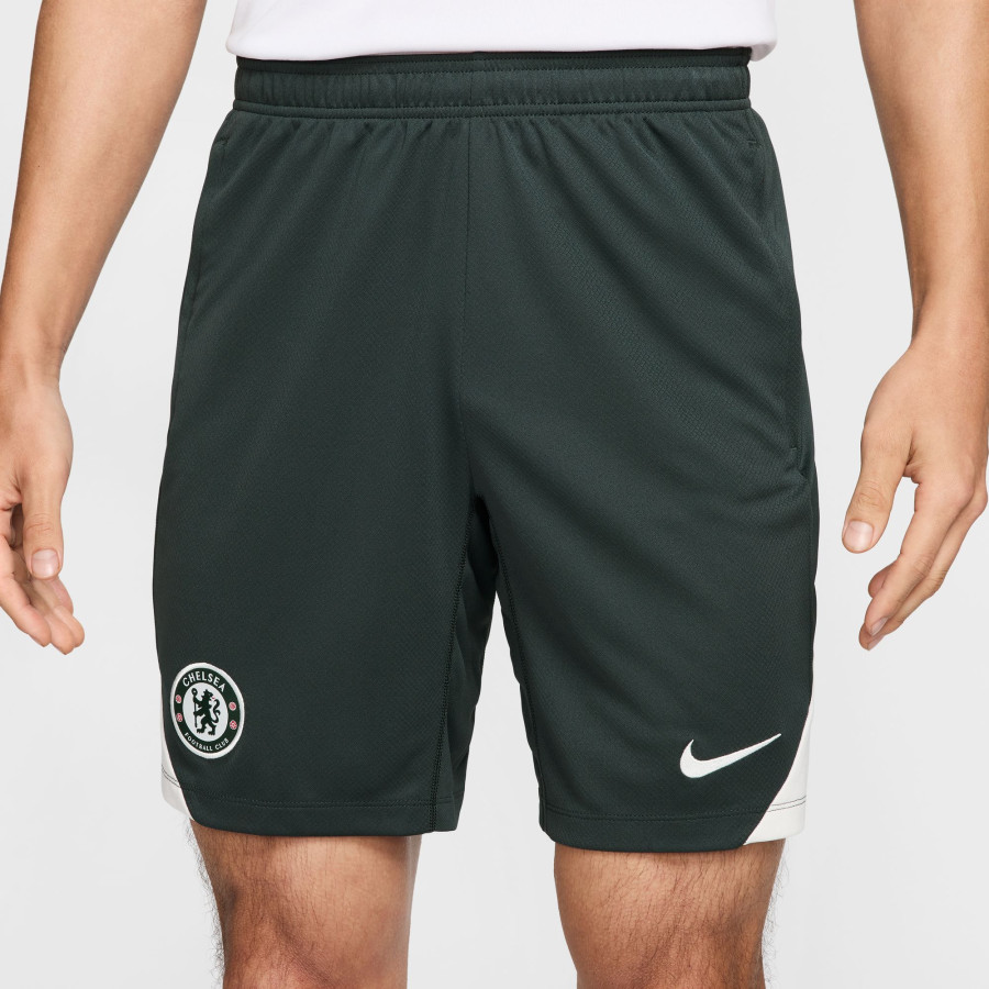 Short entraînement Chelsea Strike noir blanc