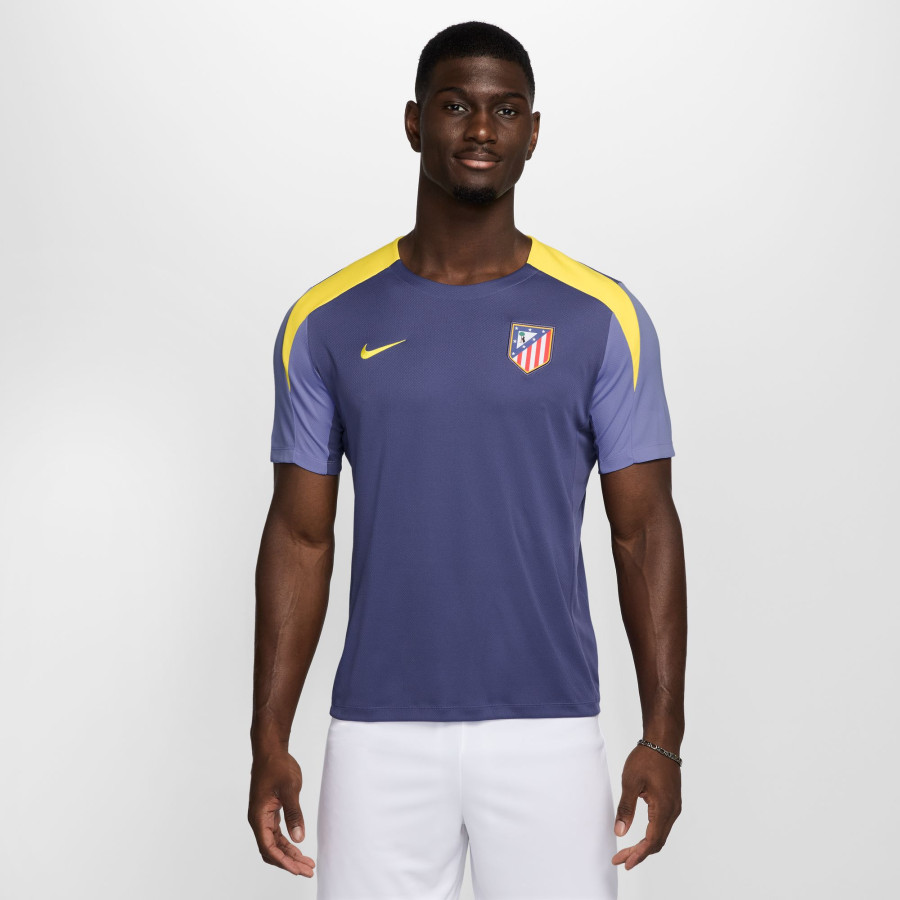 Maillot entraînement Atlético Madrid Strike violet jaune