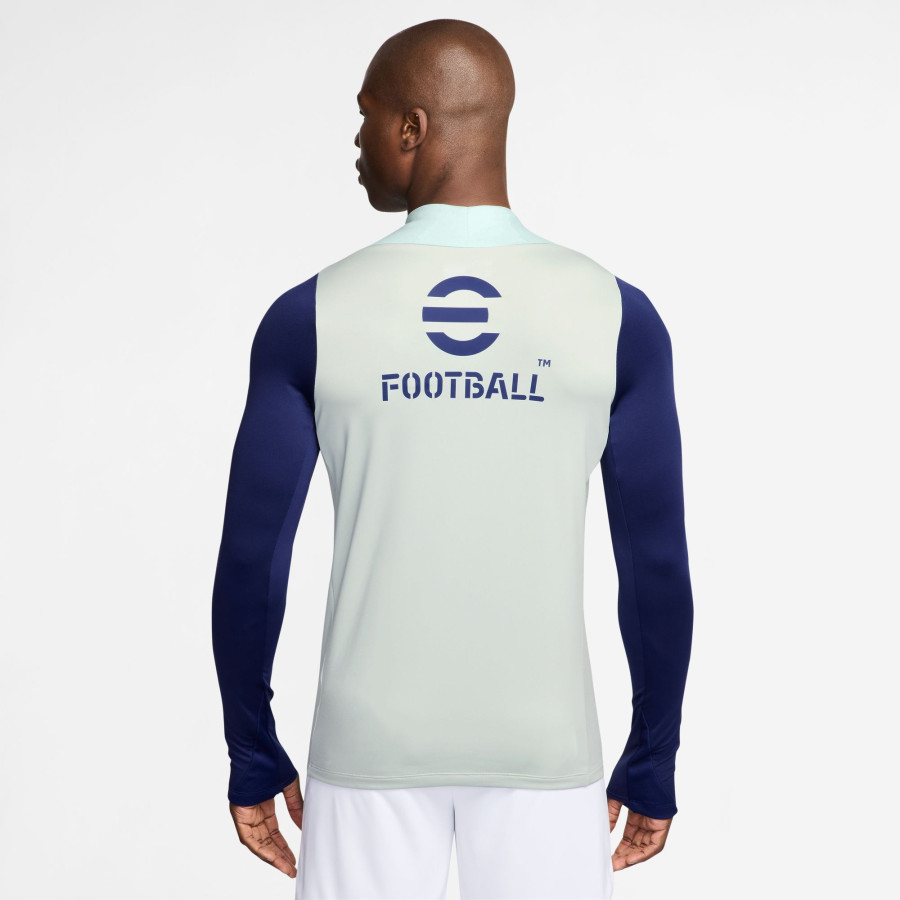 Sweat zippé Inter Milan Strike bleu