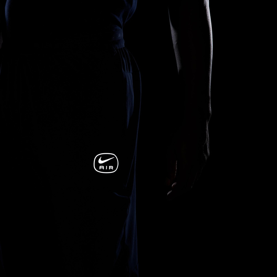 Pantalon survêtement Nike Air woven bleu rouge