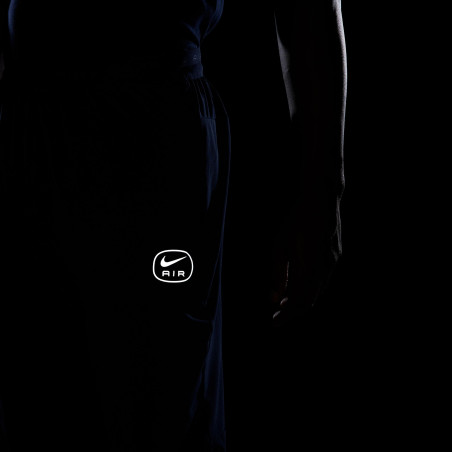 Pantalon survêtement Nike Air woven bleu rouge