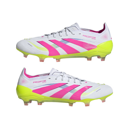 adidas Predator Elite FG blanc rose