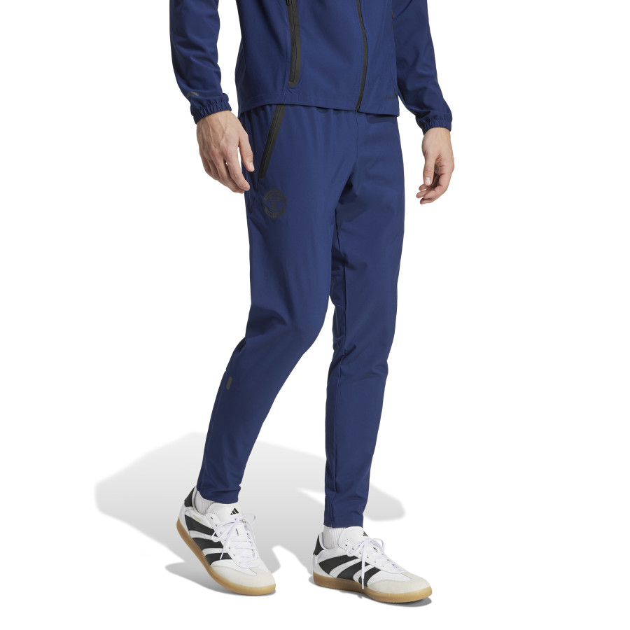 Pantalon survêtement Manchester United woven bleu foncé