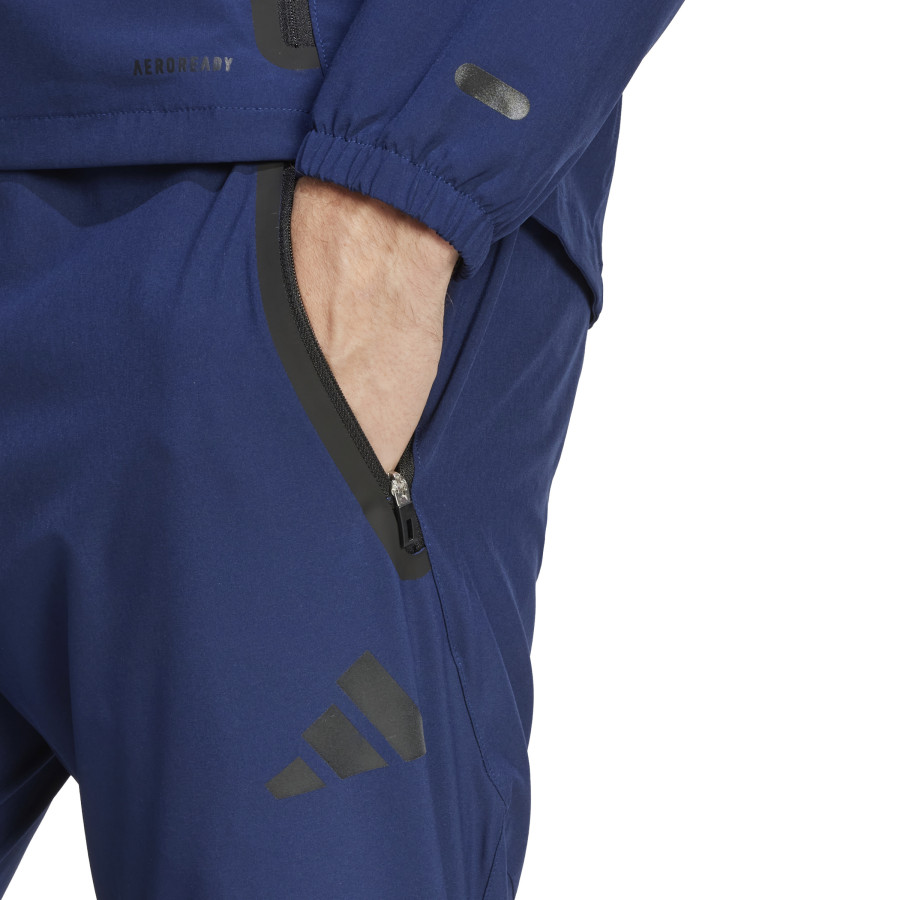 Pantalon survêtement Manchester United woven bleu foncé