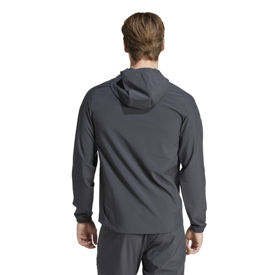 Veste survêtement à capuche Bayern Munich woven noir