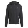Veste survêtement à capuche Juventus woven noir