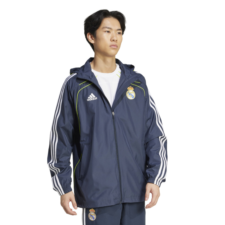Manteau Real Madrid bleu foncé