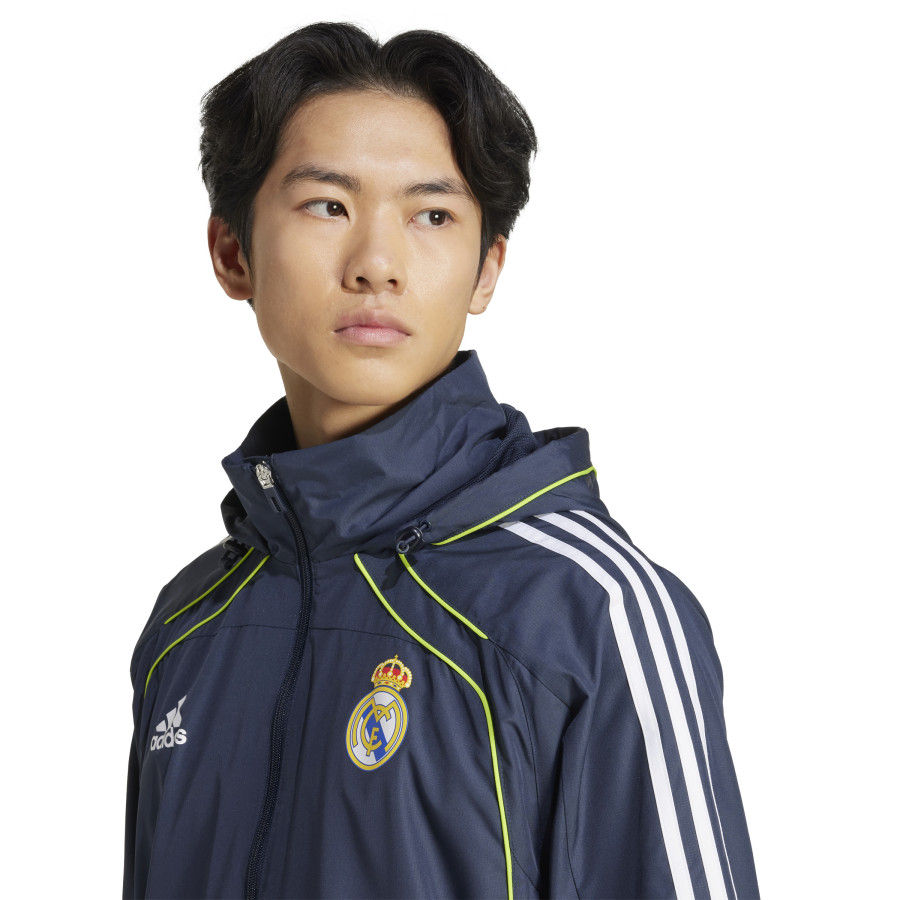 Manteau Real Madrid bleu foncé