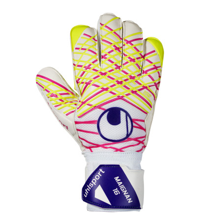Gants gardien Uhlsport Prediction Soft Maignan 376 blanc jaune