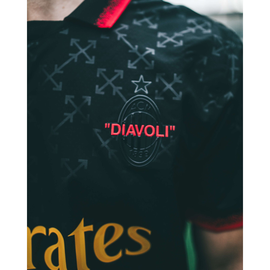 Maillot Milan AC x Off-White ÉDITION LIMITÉE