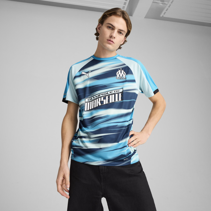 Maillot OM Faster bleu