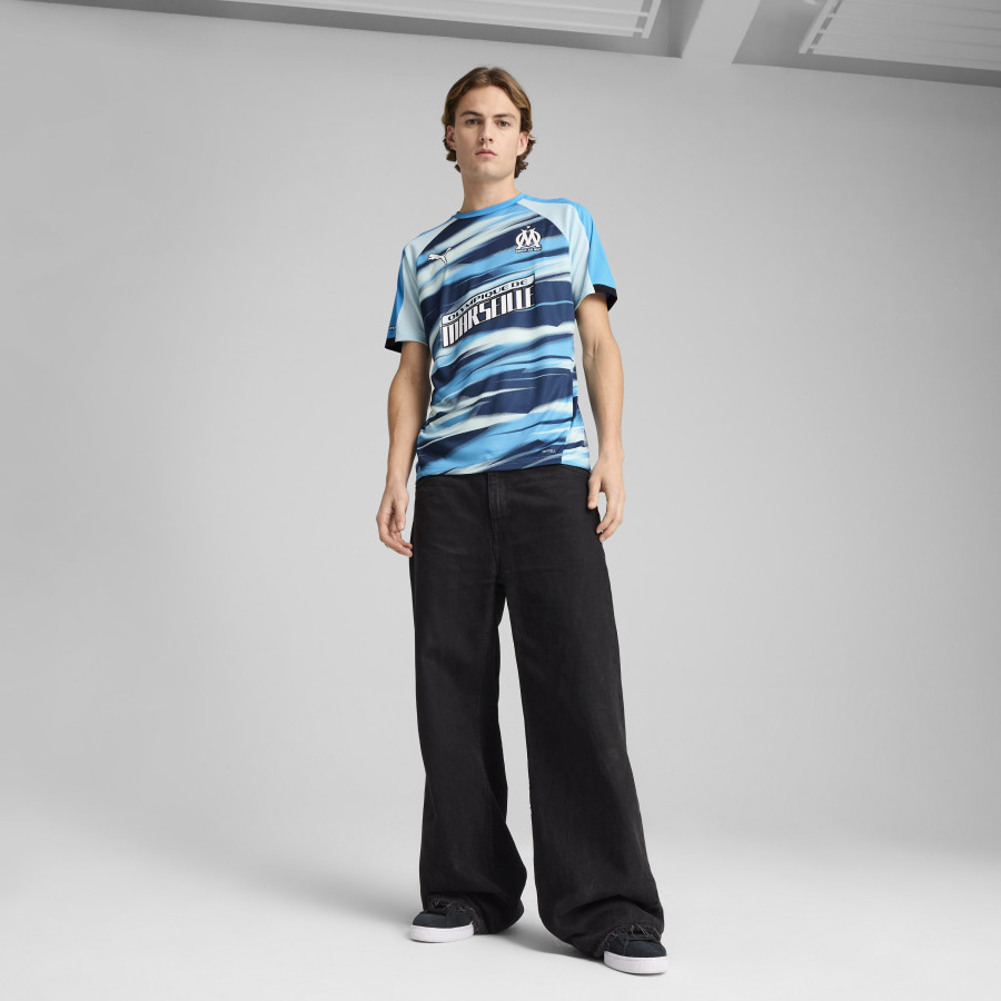 Maillot OM Faster bleu