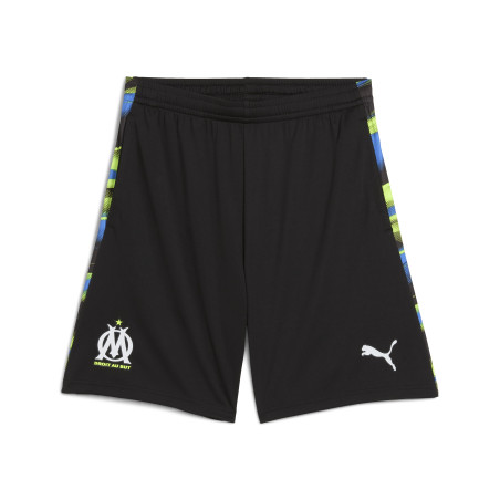 Short OM Faster bleu jaune