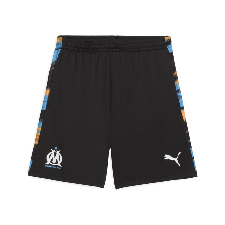 Short OM Faster bleu orange