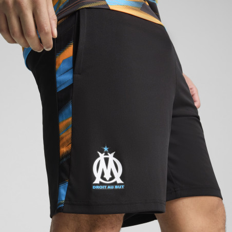 Short OM Faster bleu orange