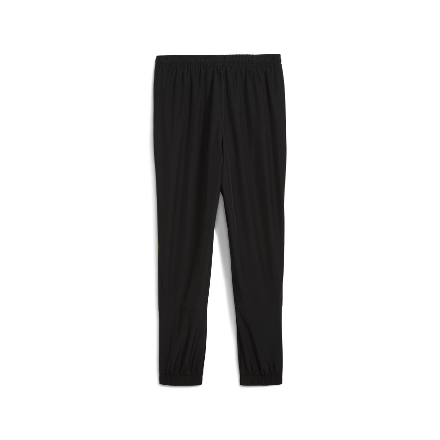 Pantalon survêtement OM Faster Woven noir jaune