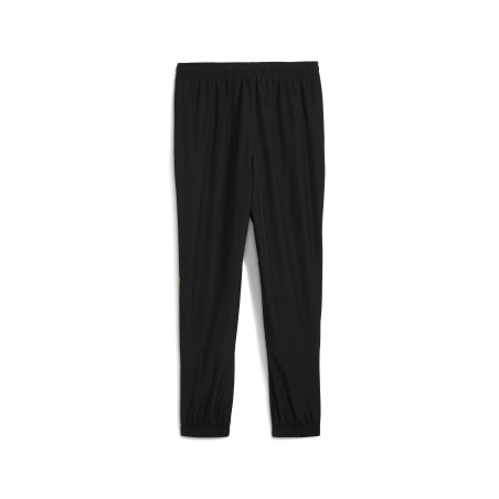 Pantalon survêtement OM Faster Woven noir jaune