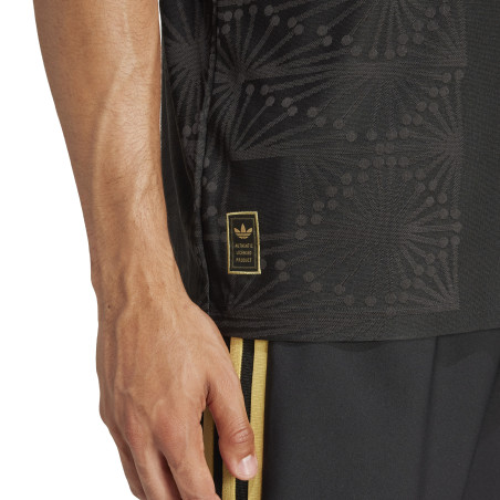 Maillot Mexique authentique noir or 2025