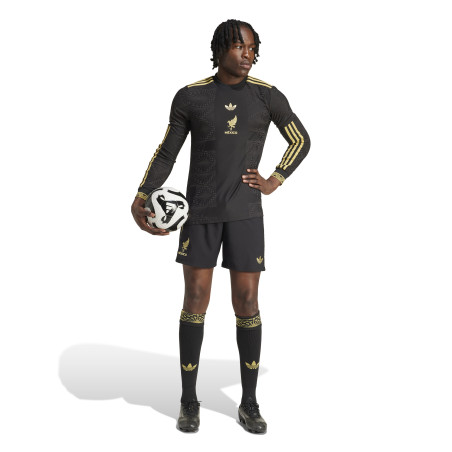 Maillot manches longues Mexique noir or 2025