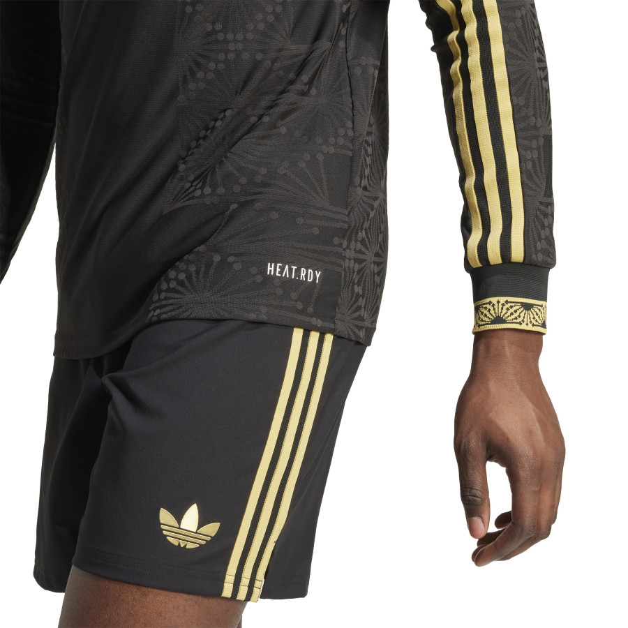 Maillot manches longues Mexique noir or 2025