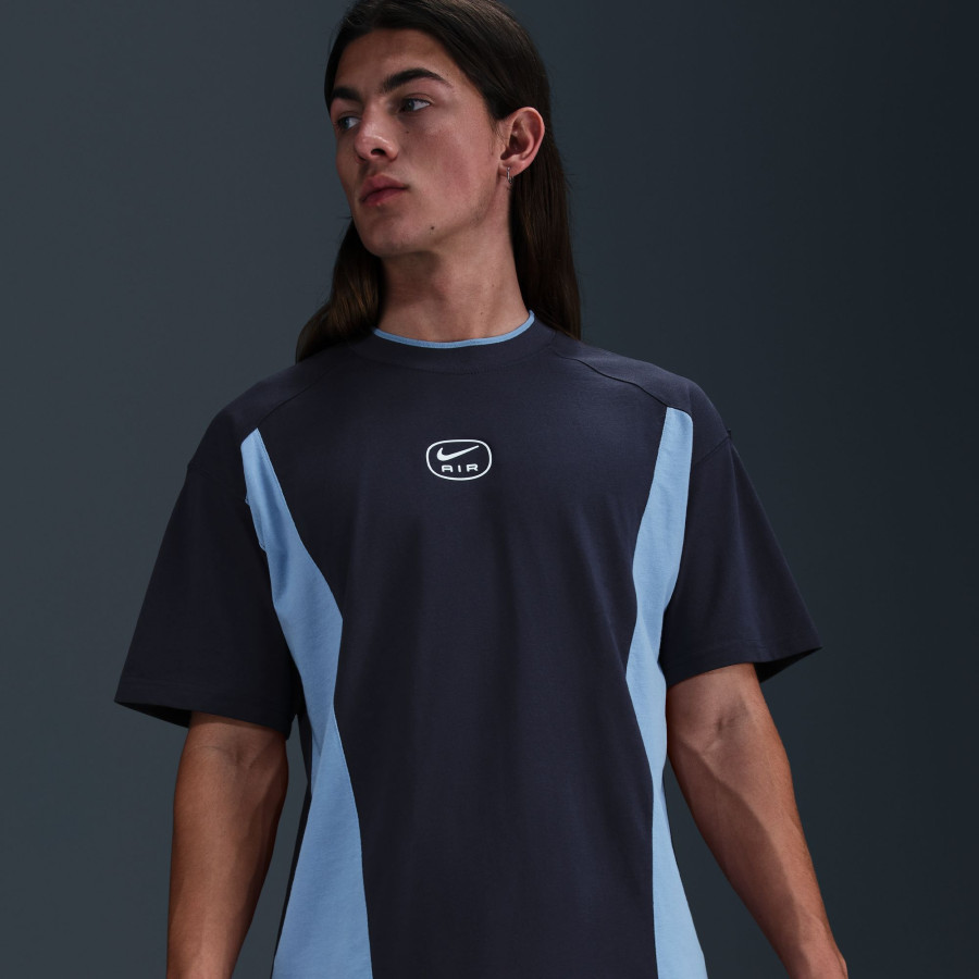 T-shirt Nike Air bleu foncé