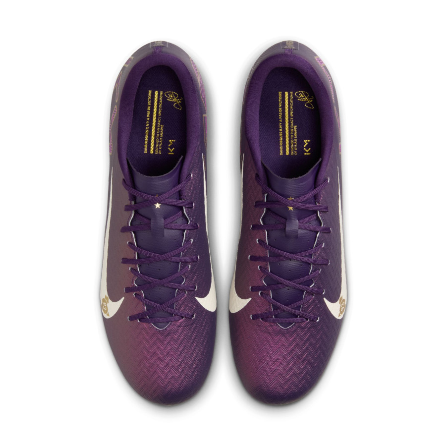 Nike Air Zoom Mercurial Vapor 16 Academy Mbappé FG violet or