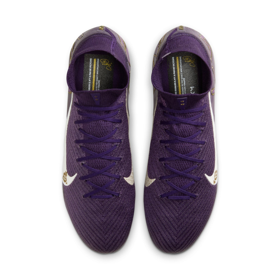 Nike Air Zoom Mercurial Superfly 10 Elite Mbappé FG violet or
