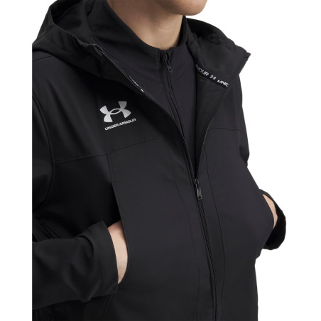 Veste imperméable Under Armour noir
