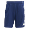 Short entraînement adidas Tiro25 bleu blanc
