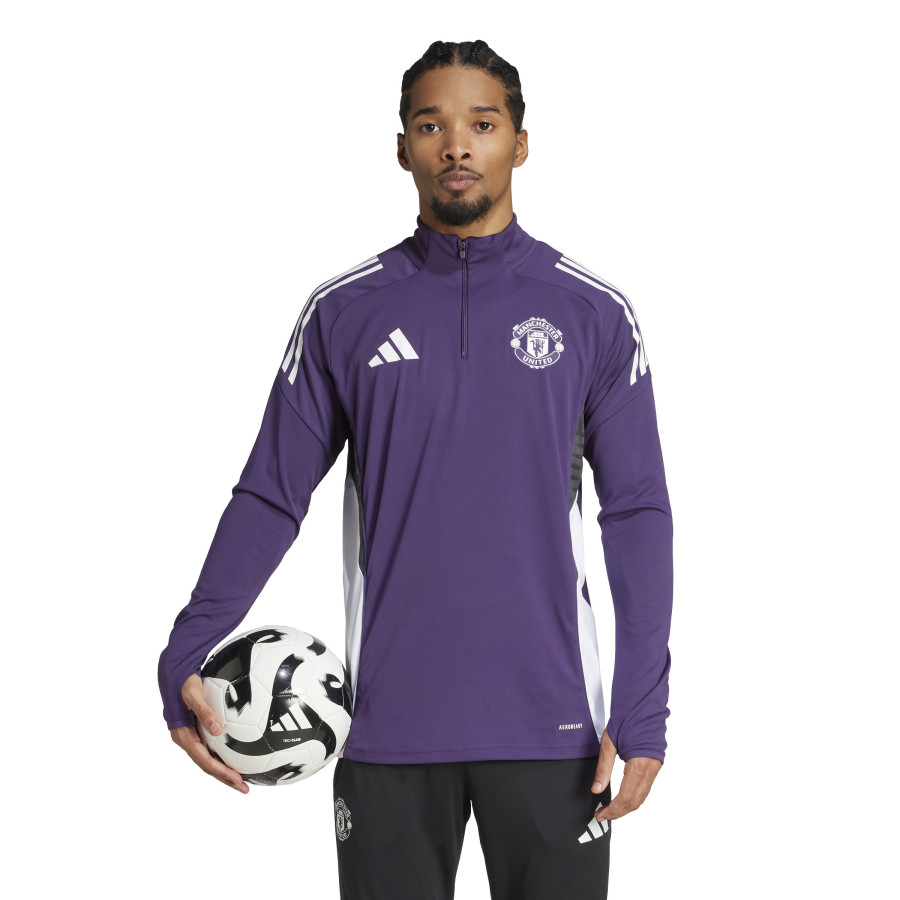 Sweat zippé Manchester United violet
