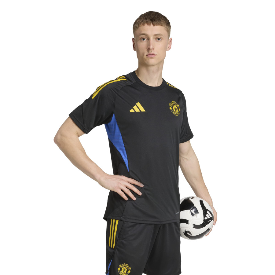 Maillot entraînement Manchester United noir jaune