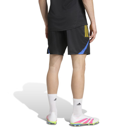 Short entraînement Manchester United noir jaune